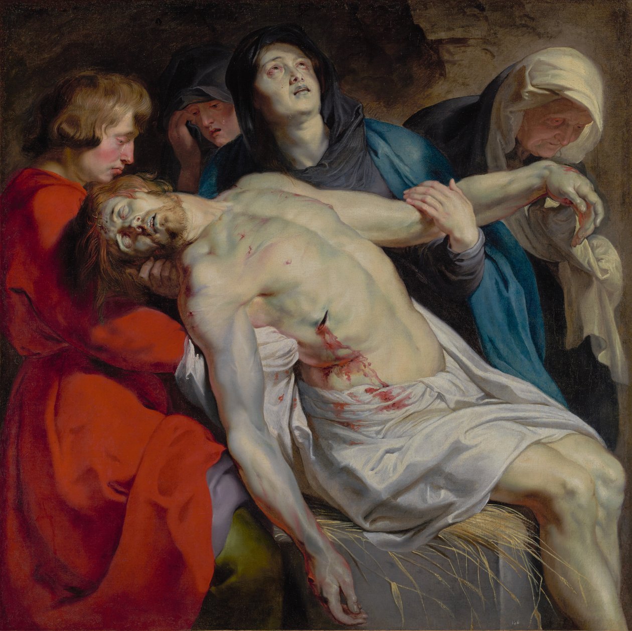 Begravelsen af Peter Paul Rubens