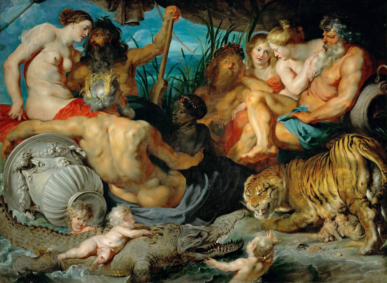 De fire kontinenter af Peter Paul Rubens