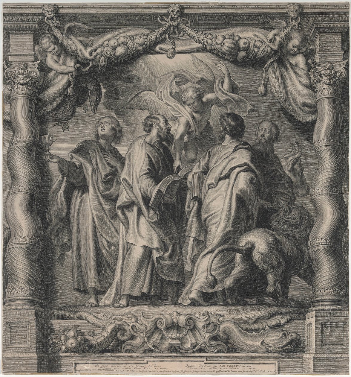 De fire evangelister af Peter Paul Rubens