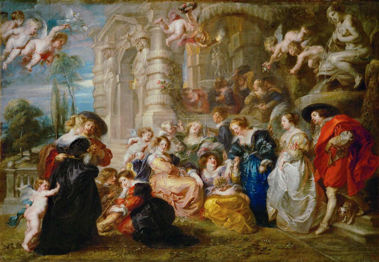 Kærlighedens have af Peter Paul Rubens