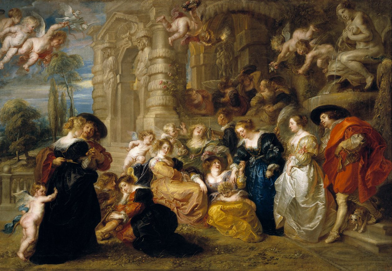 Kærlighedens have af Peter Paul Rubens