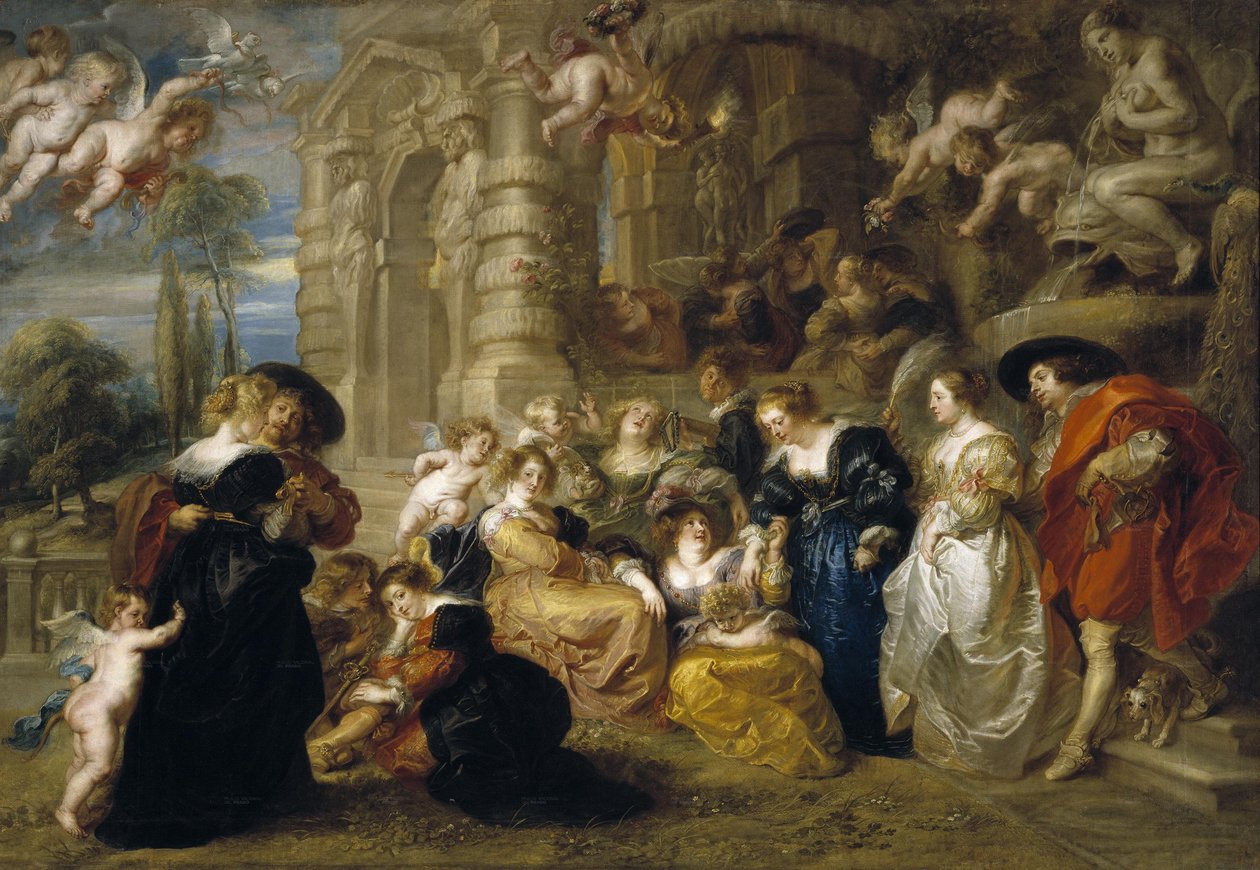 Kærlighedens have af Peter Paul Rubens