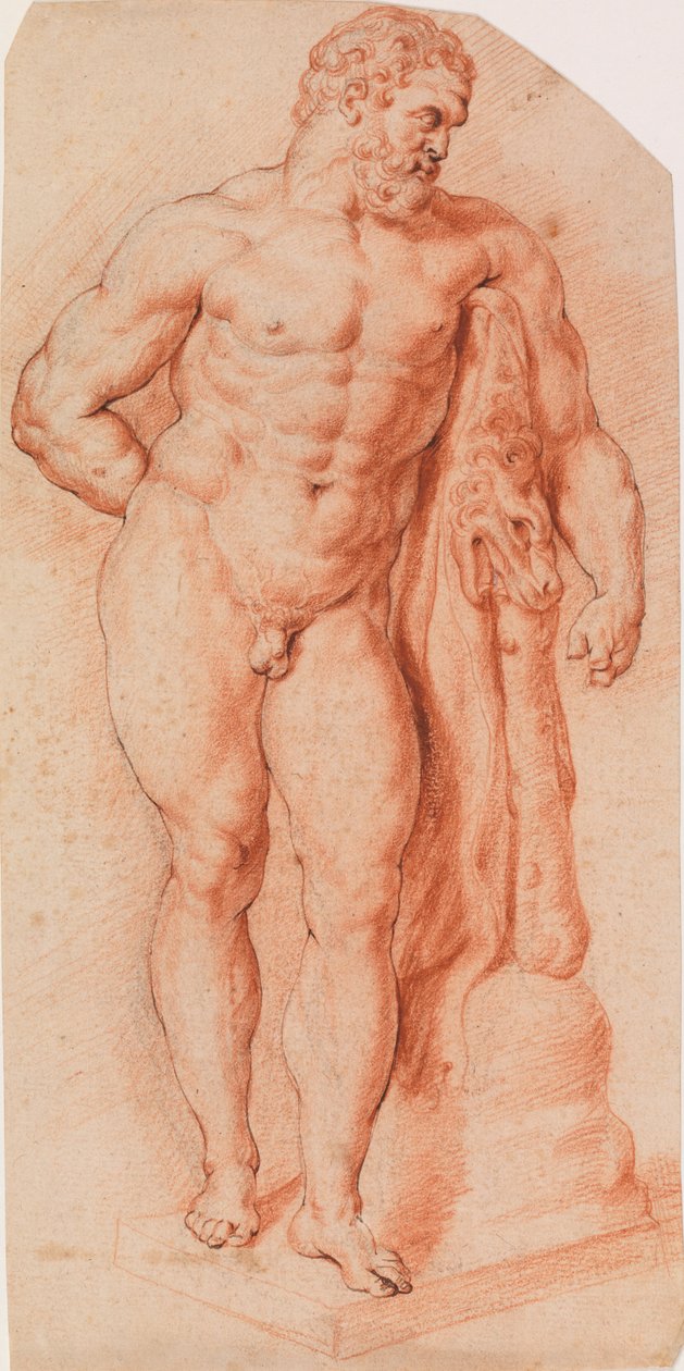 Der Farnesische Herkules, Neapel af Peter Paul Rubens