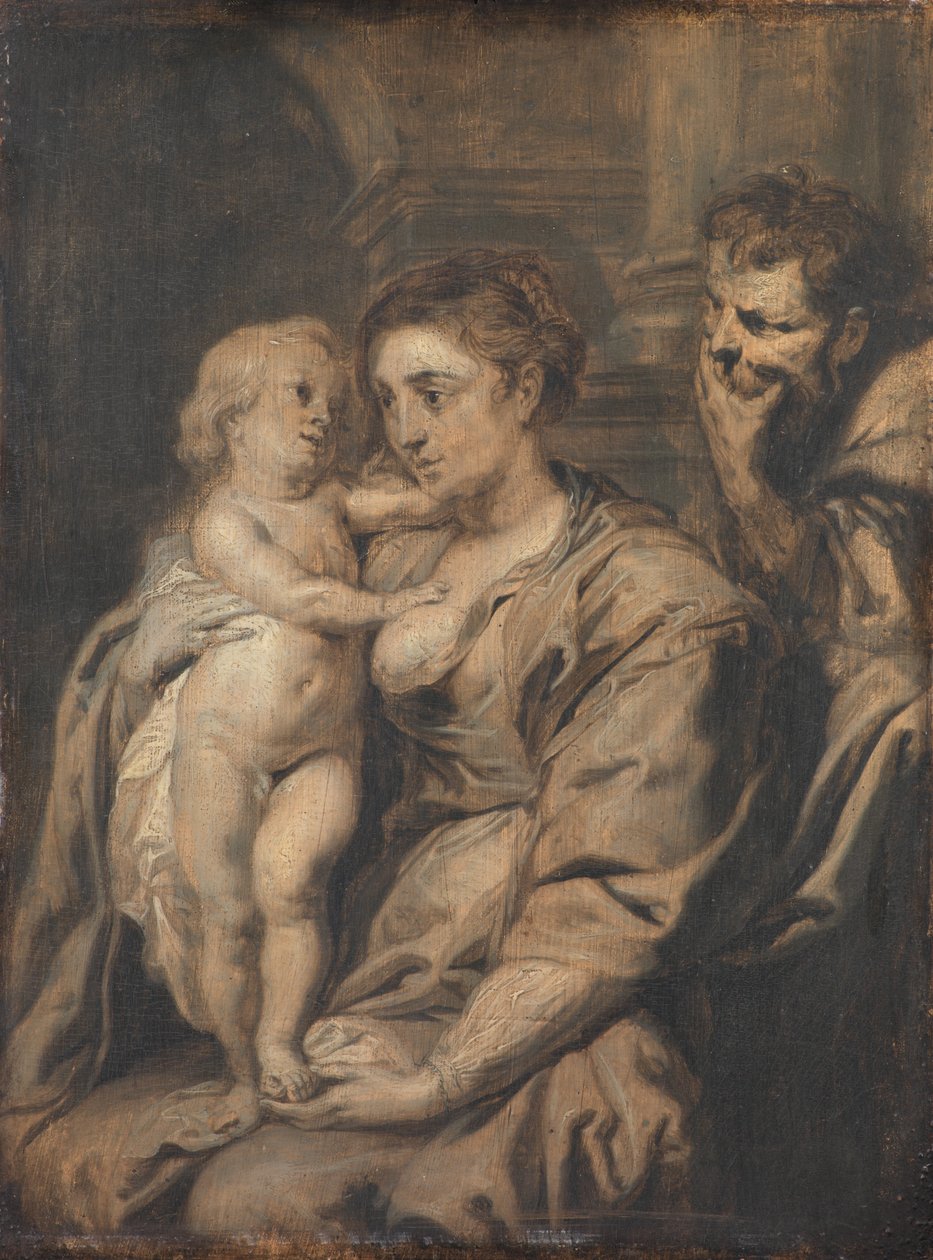 Den hellige familie af Peter Paul Rubens