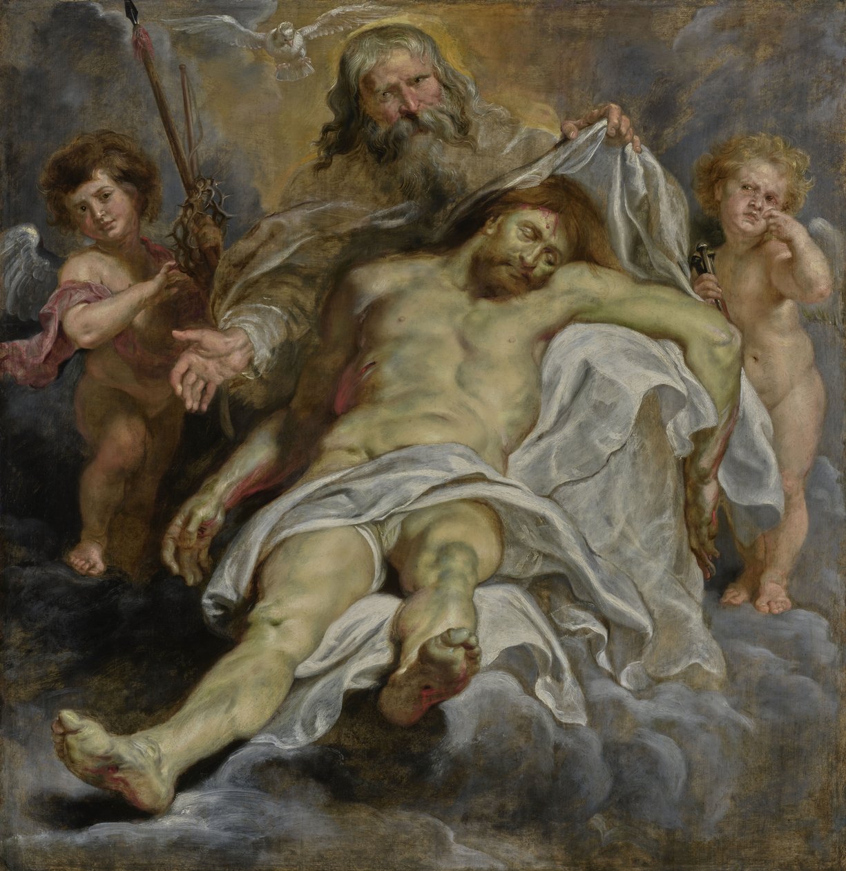 Den Hellige Treenighed af Peter Paul Rubens