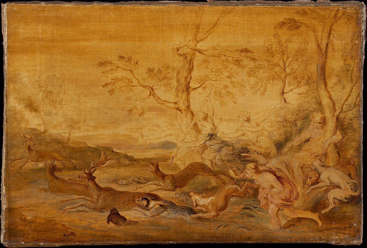 Dianas jagt af Peter Paul Rubens