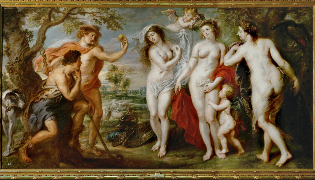 Dommen over Paris af Peter Paul Rubens