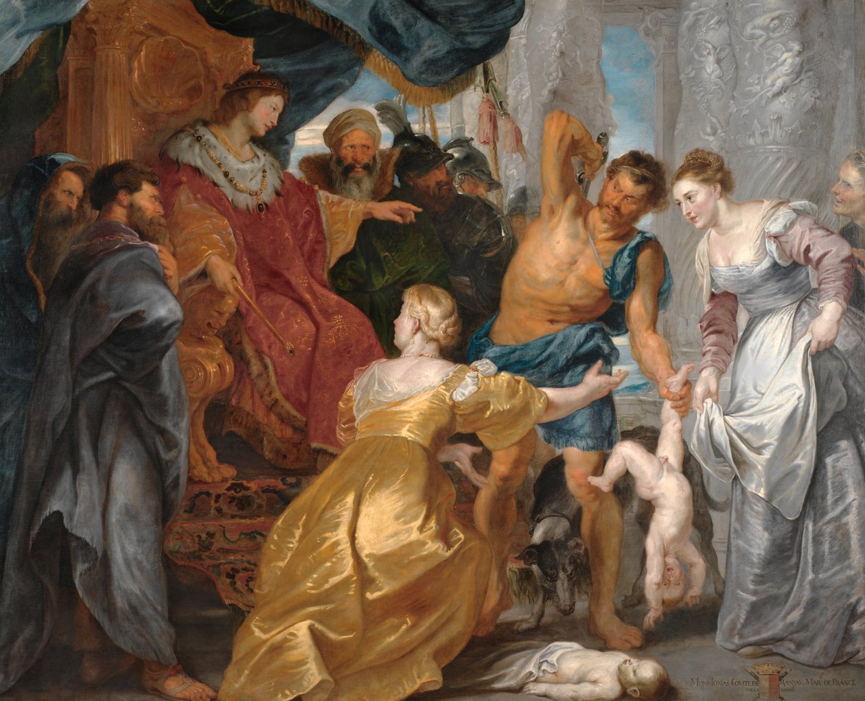 Salomons dom af Peter Paul Rubens