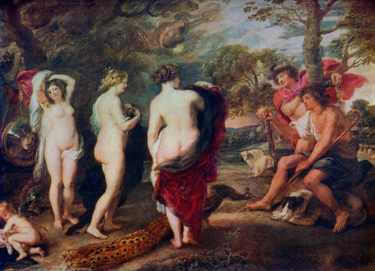 The Judgment of Paris, c1635-1638, 1912. af Peter Paul Rubens