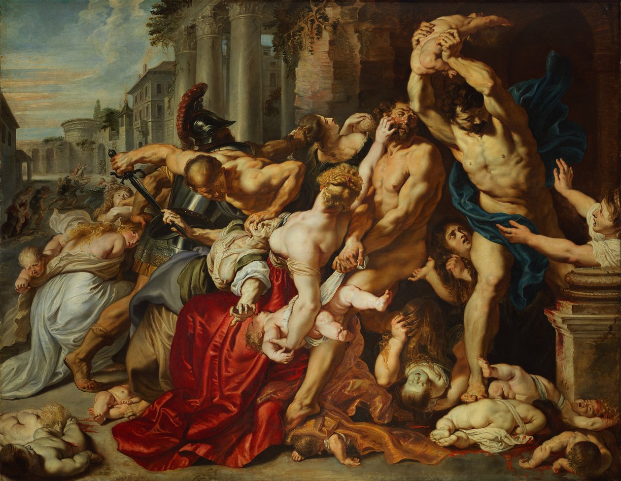 De uskyldiges massakre af Peter Paul Rubens