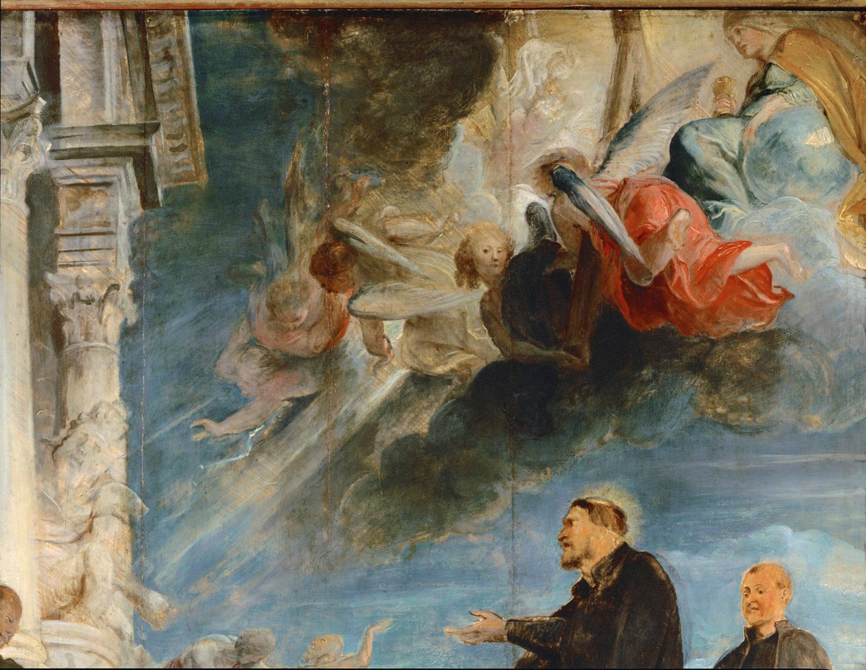 The Miracle of Saint Francis Xavier (maleri på egetræ) af Peter Paul Rubens