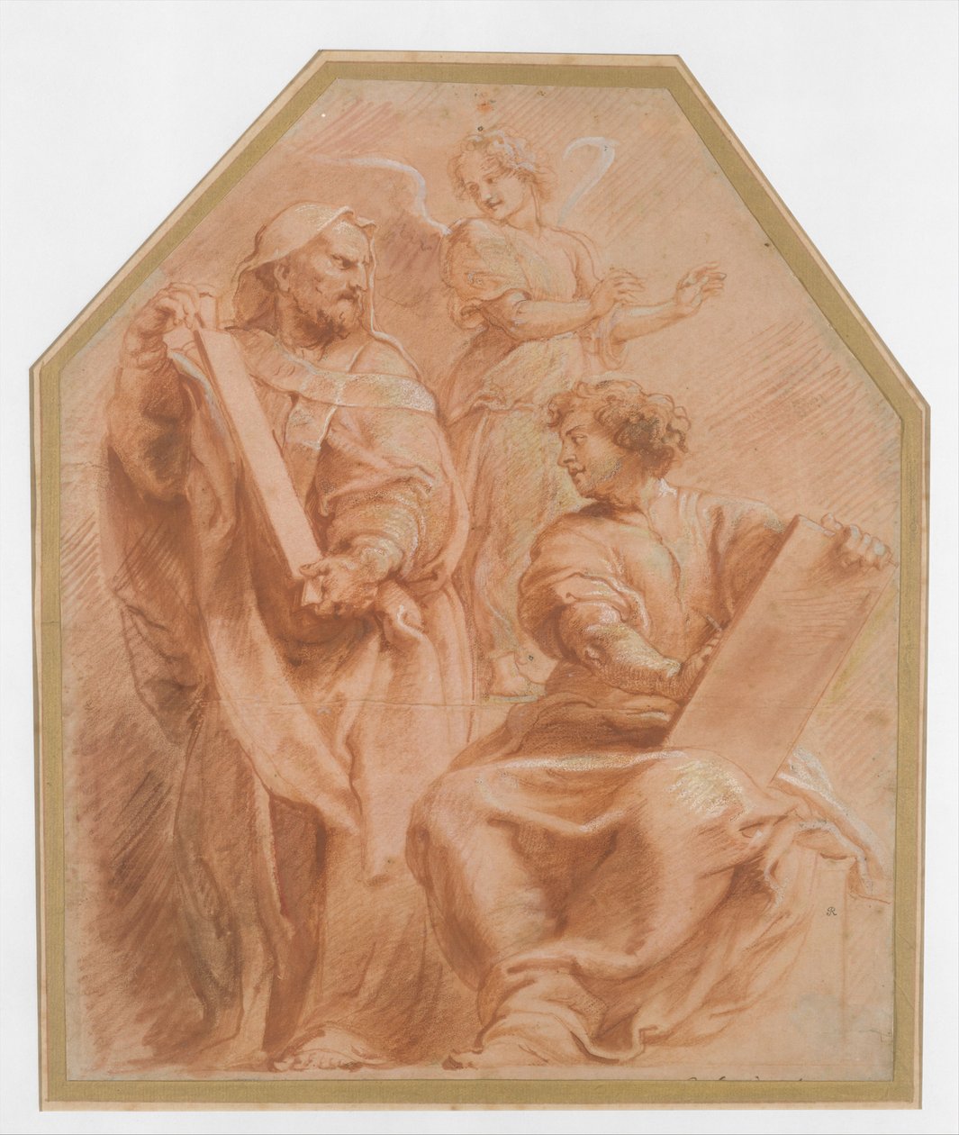Profeterne David og Daniel, ca. 1601-2. af Peter Paul Rubens