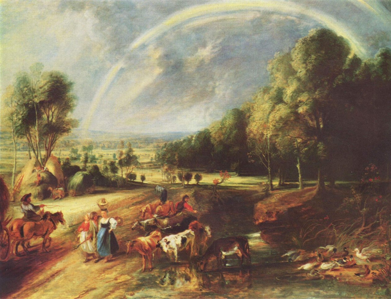 Regnbuelandskabet (1640) af Peter Paul Rubens