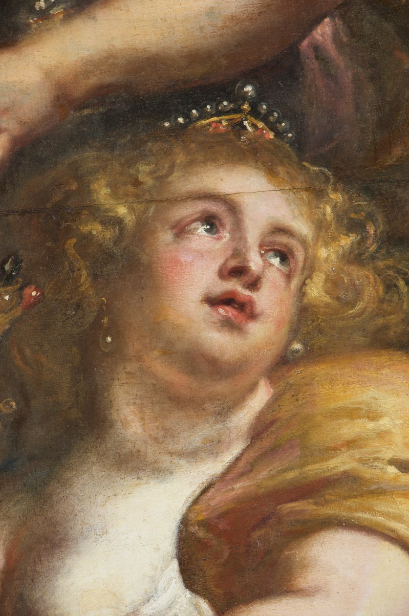 The Rubens Ceiling, Bankethus, Whitehall, ca. 1629-34 (olie på lærred) af Peter Paul Rubens