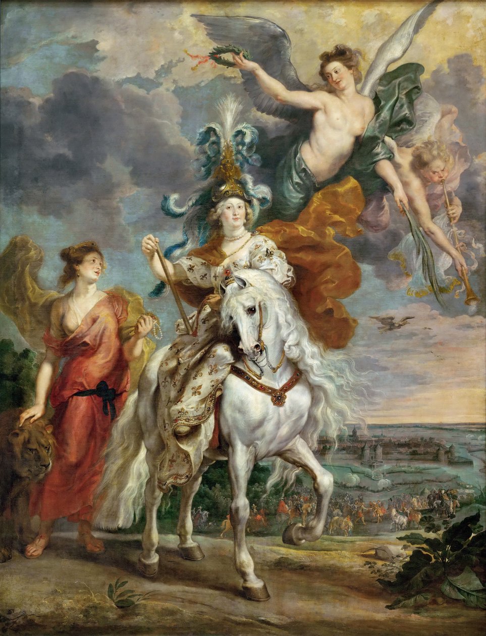 Sejren ved Jülich Marie de Medici-cyklen af Peter Paul Rubens