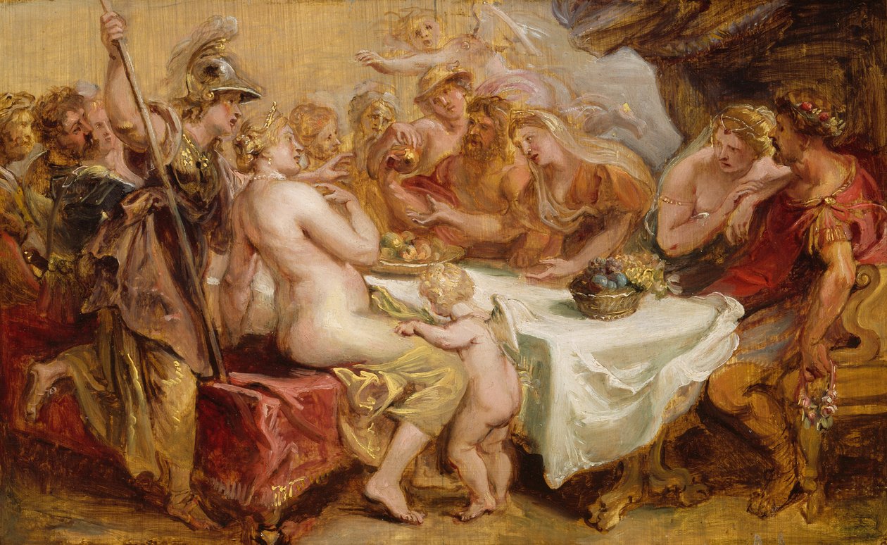 Bryllupet af Peleus og Thetis af Peter Paul Rubens