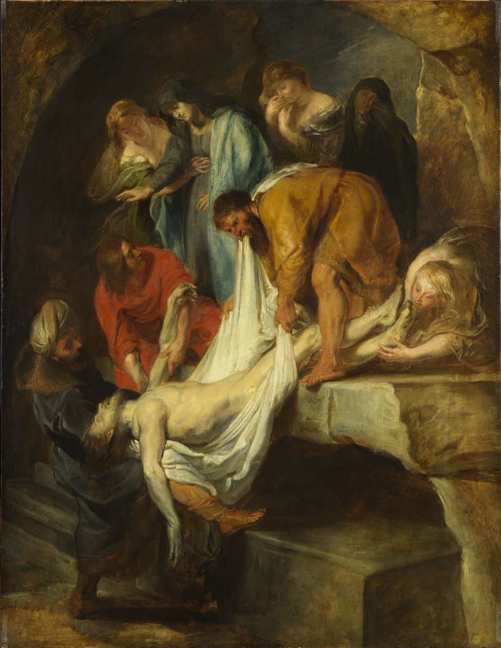 Begravelsen af Kristus af Peter Paul Rubens