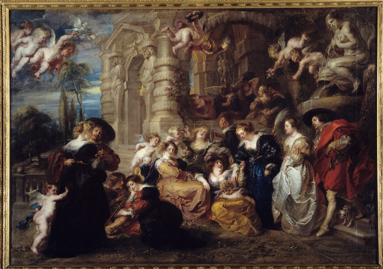 Rakkauden puutarha af Peter Paul Rubens