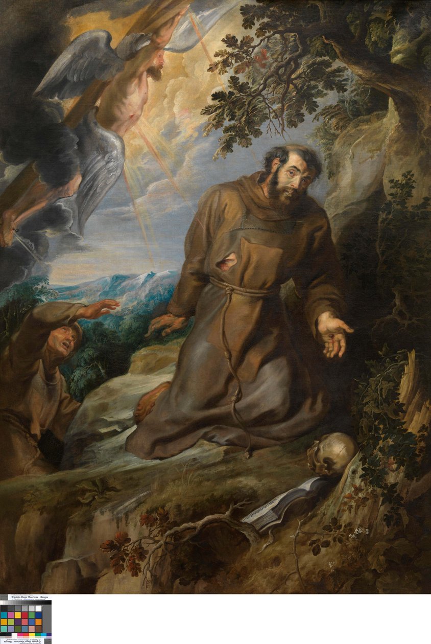 Stigmatiseringen af den hellige Frans af Assisi af Peter Paul Rubens
