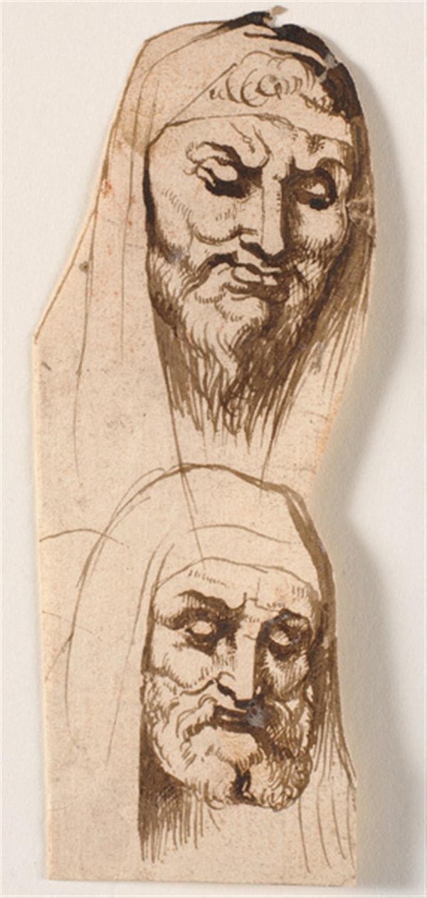To mandshoveder af Peter Paul Rubens
