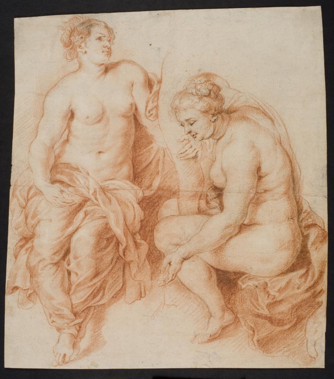 Die Nymphe af Peter Paul Rubens