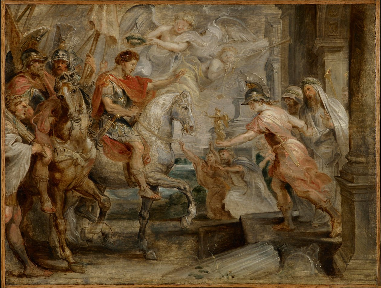 Konstantins triumftog ind i Rom af Peter Paul Rubens
