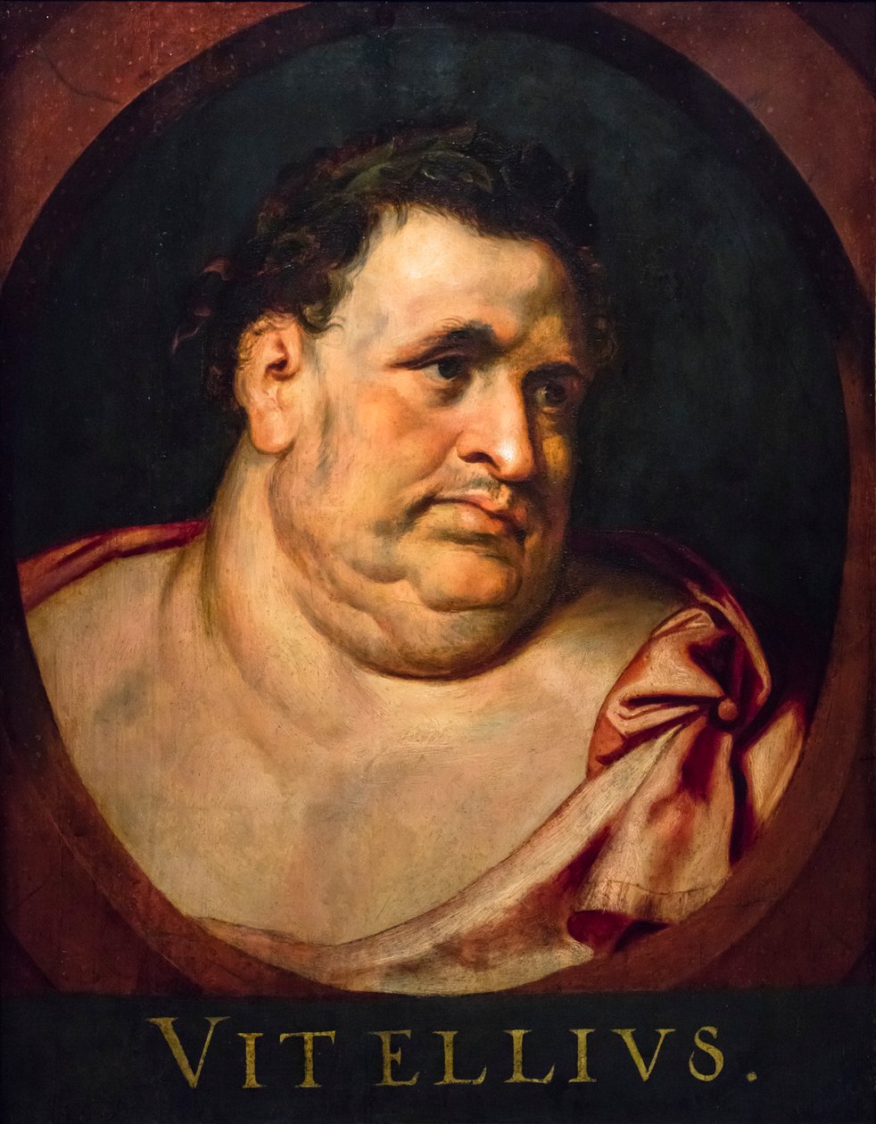 Vitellius, før 1600 (Olie på træ (eg)) af Peter Paul Rubens