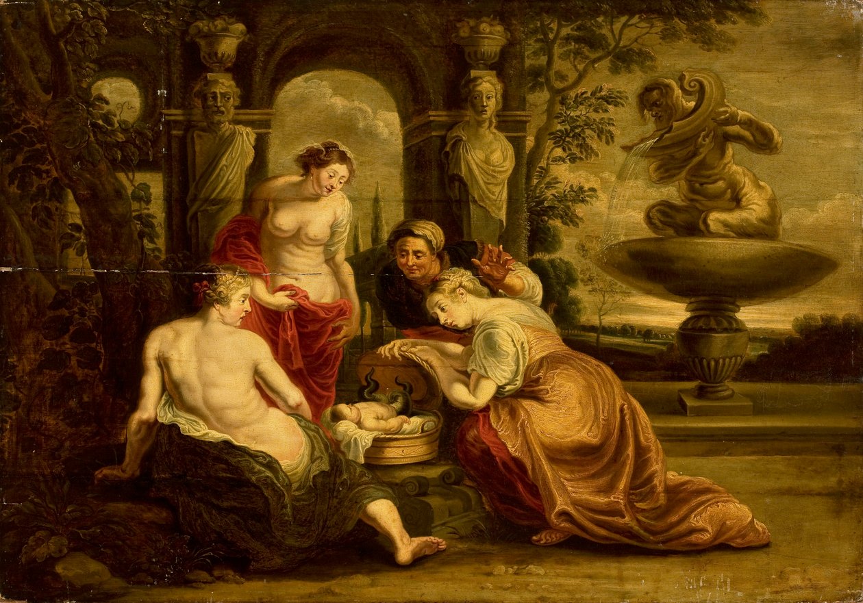 Fundet af Erichthonios af Peter Paul Rubens