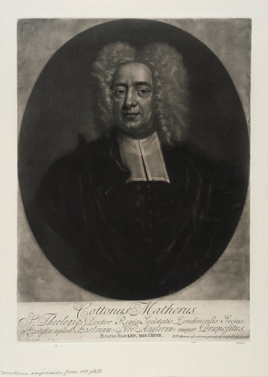Cottonus Matherus af Peter Pelham