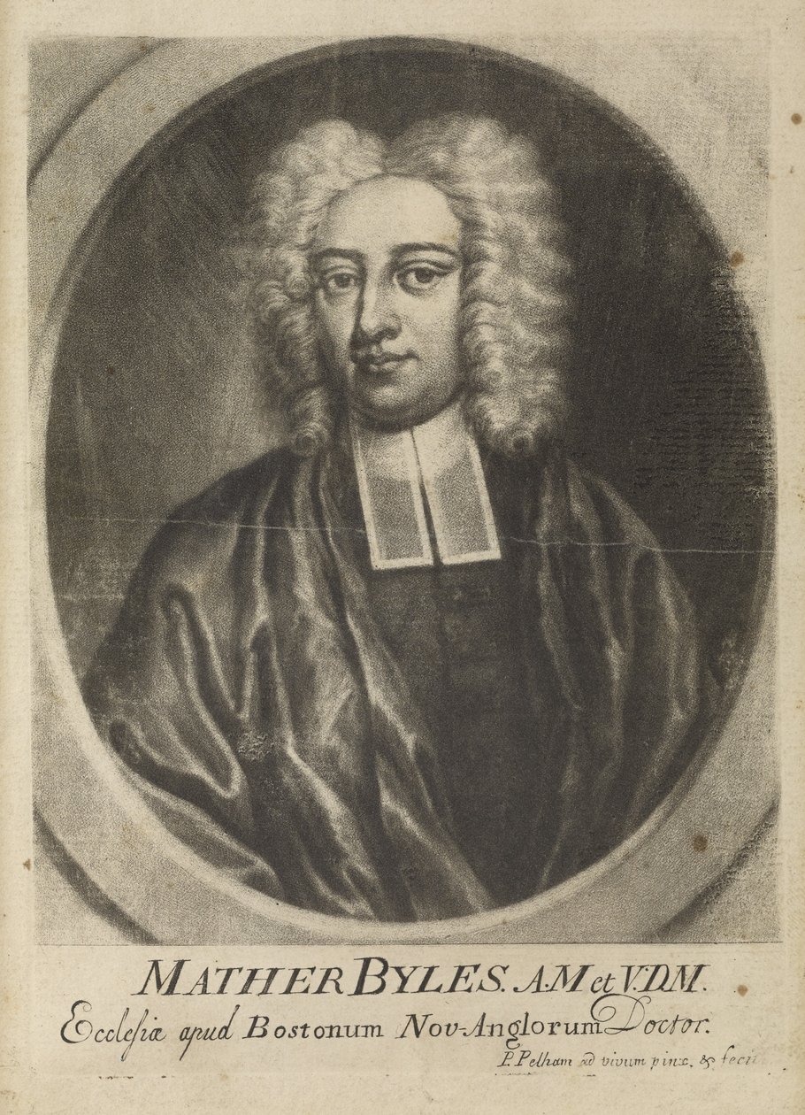 Mather Byles af Peter Pelham