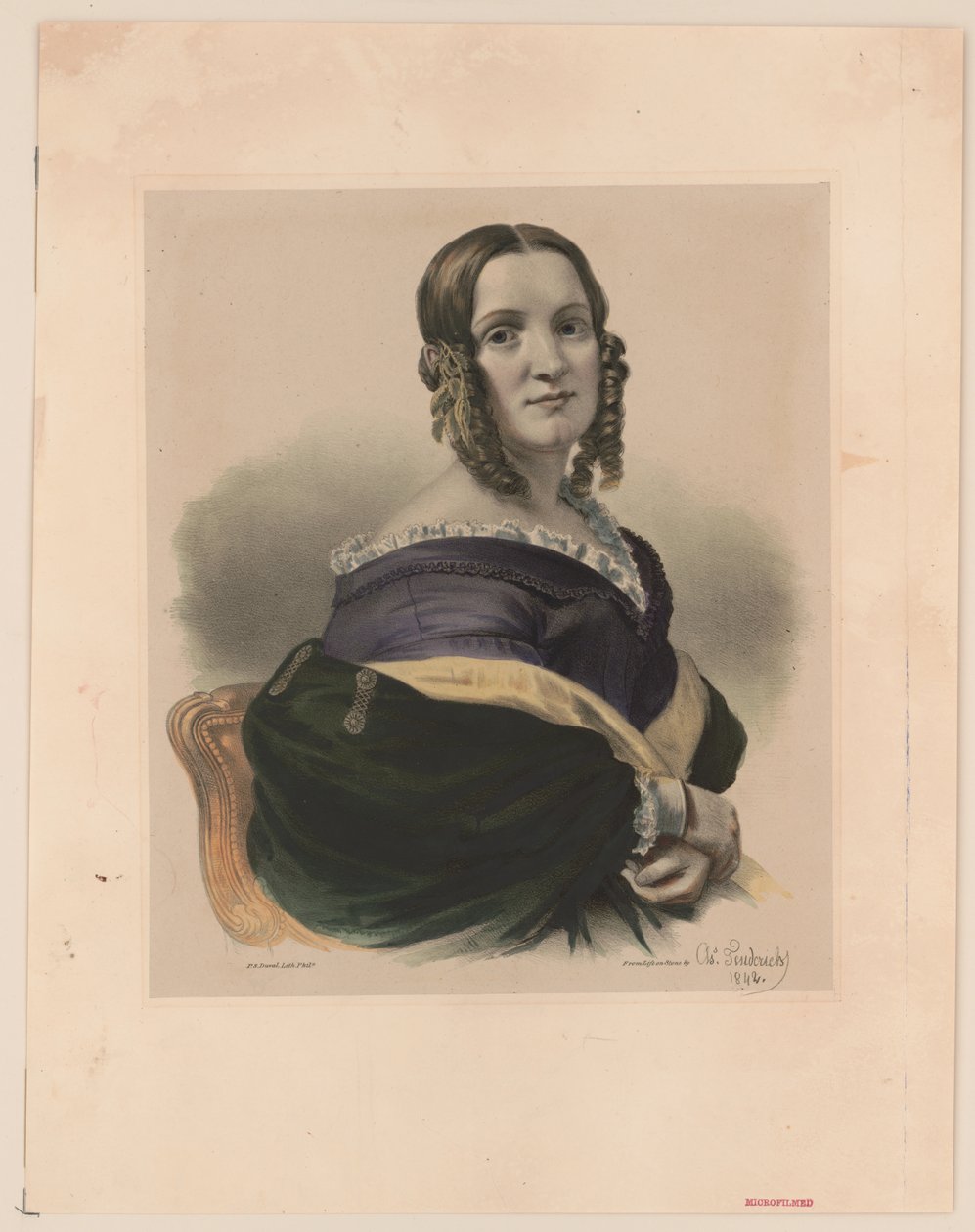 Angelica Van Buren af Peter S. Duval