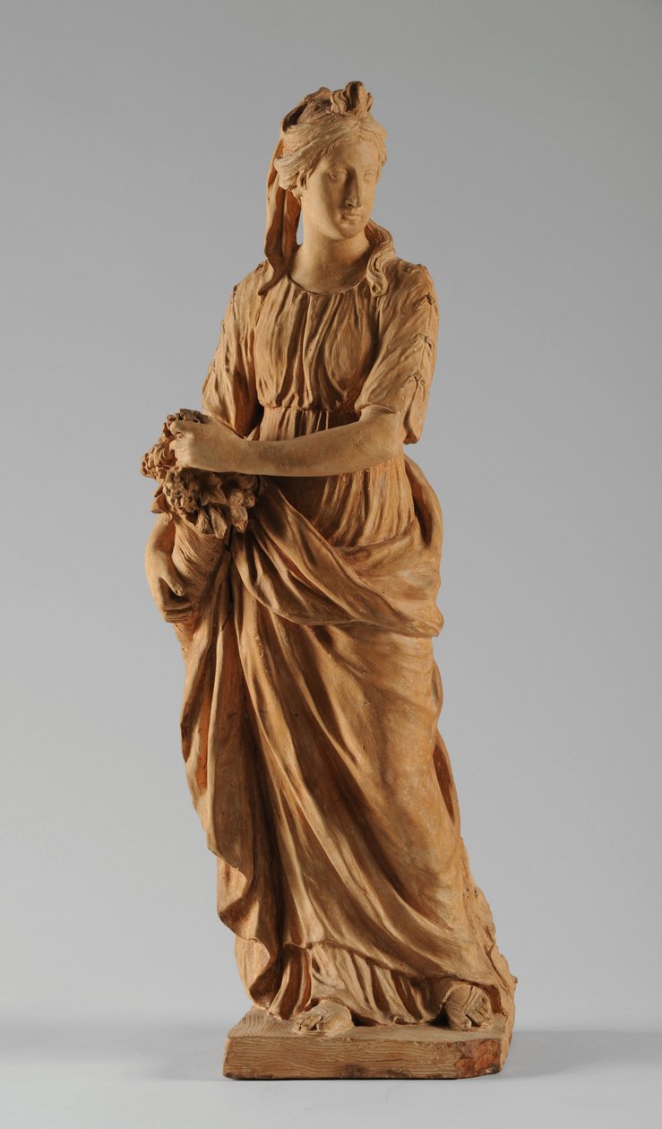 Maquette for en figur af overflod af Peter Scheemakers