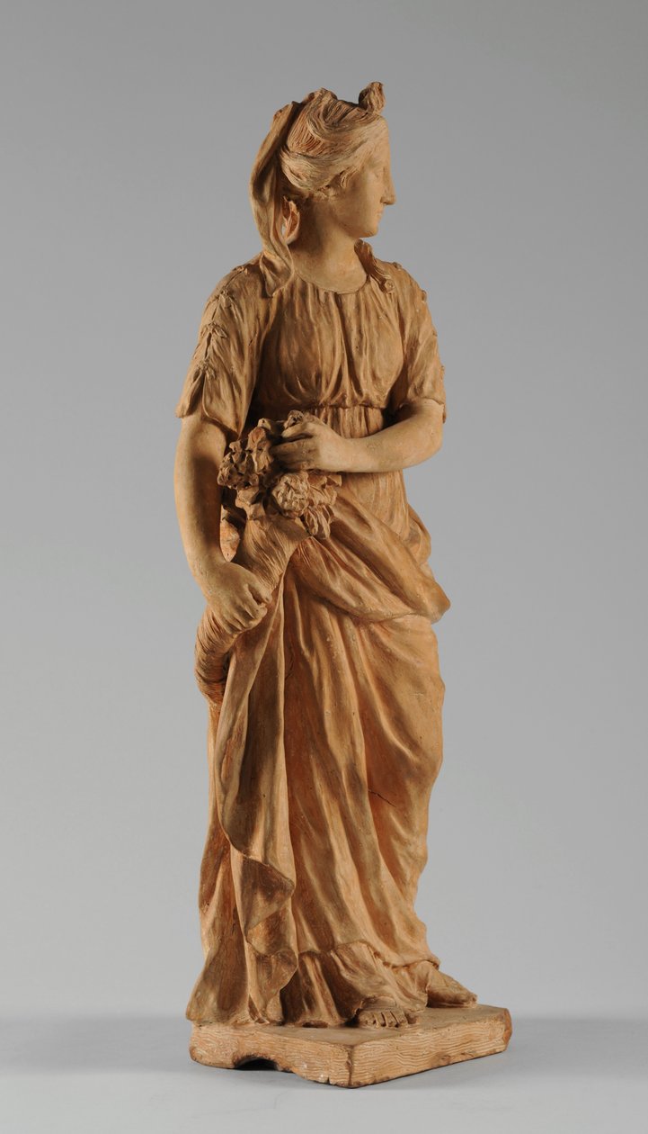 Maquette for en figur af overflod, 1753 af Peter Scheemakers
