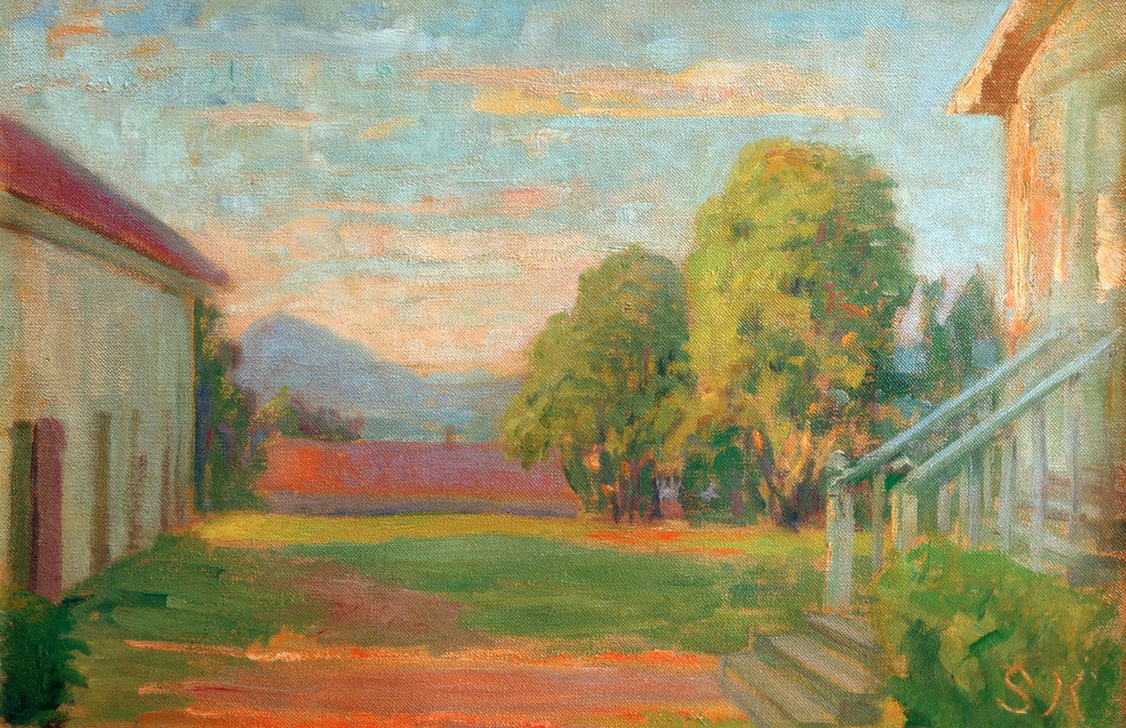 Norditaliensk villa af Peder Severin Krøyer