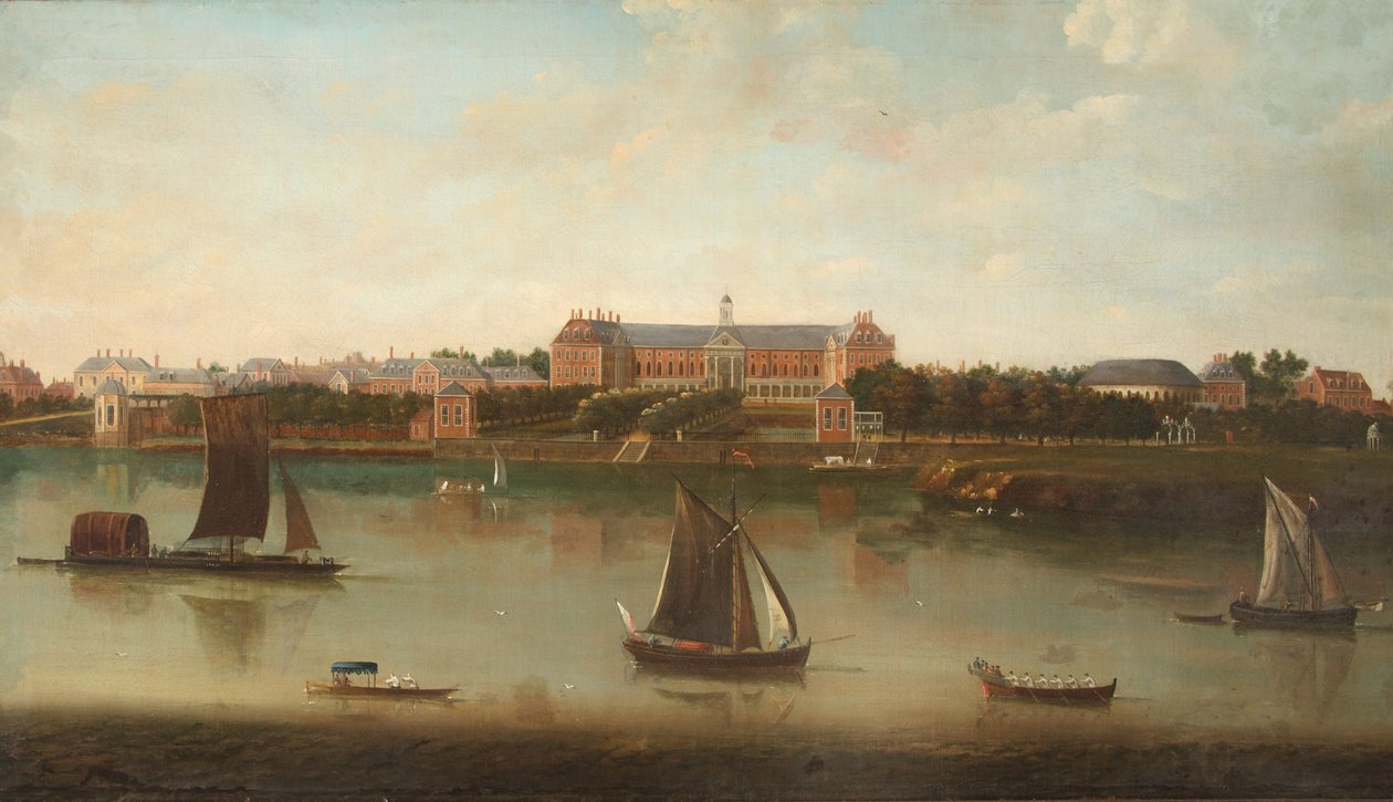 Det kongelige hospital Chelsea af Peter Tillemans