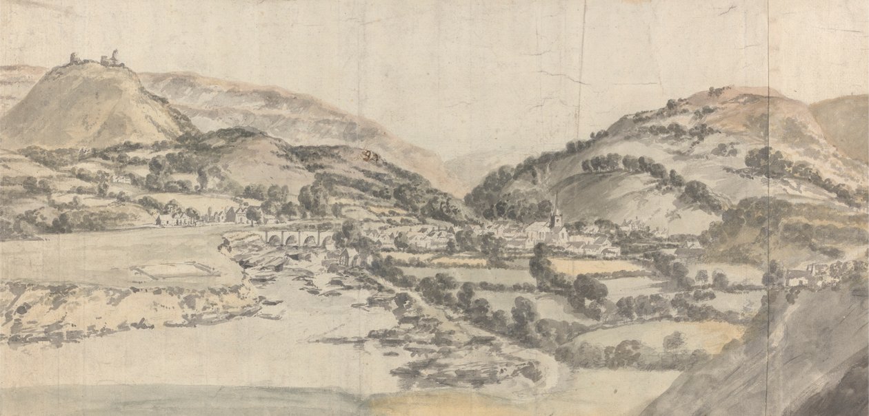 Llangollen-dalen af Peter Tillemans