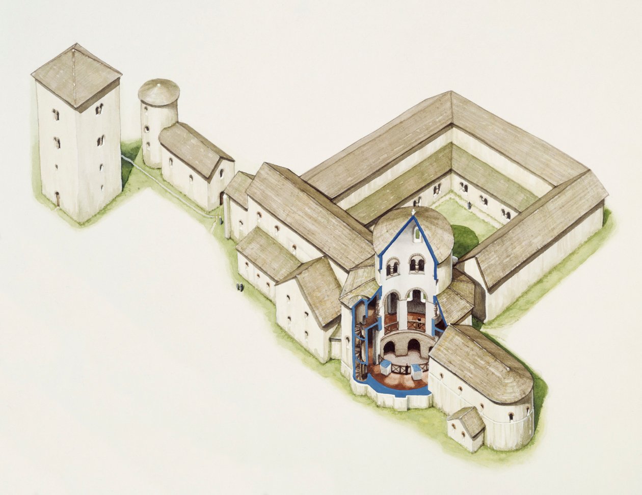 Sensachsisk kirke, St Augustine