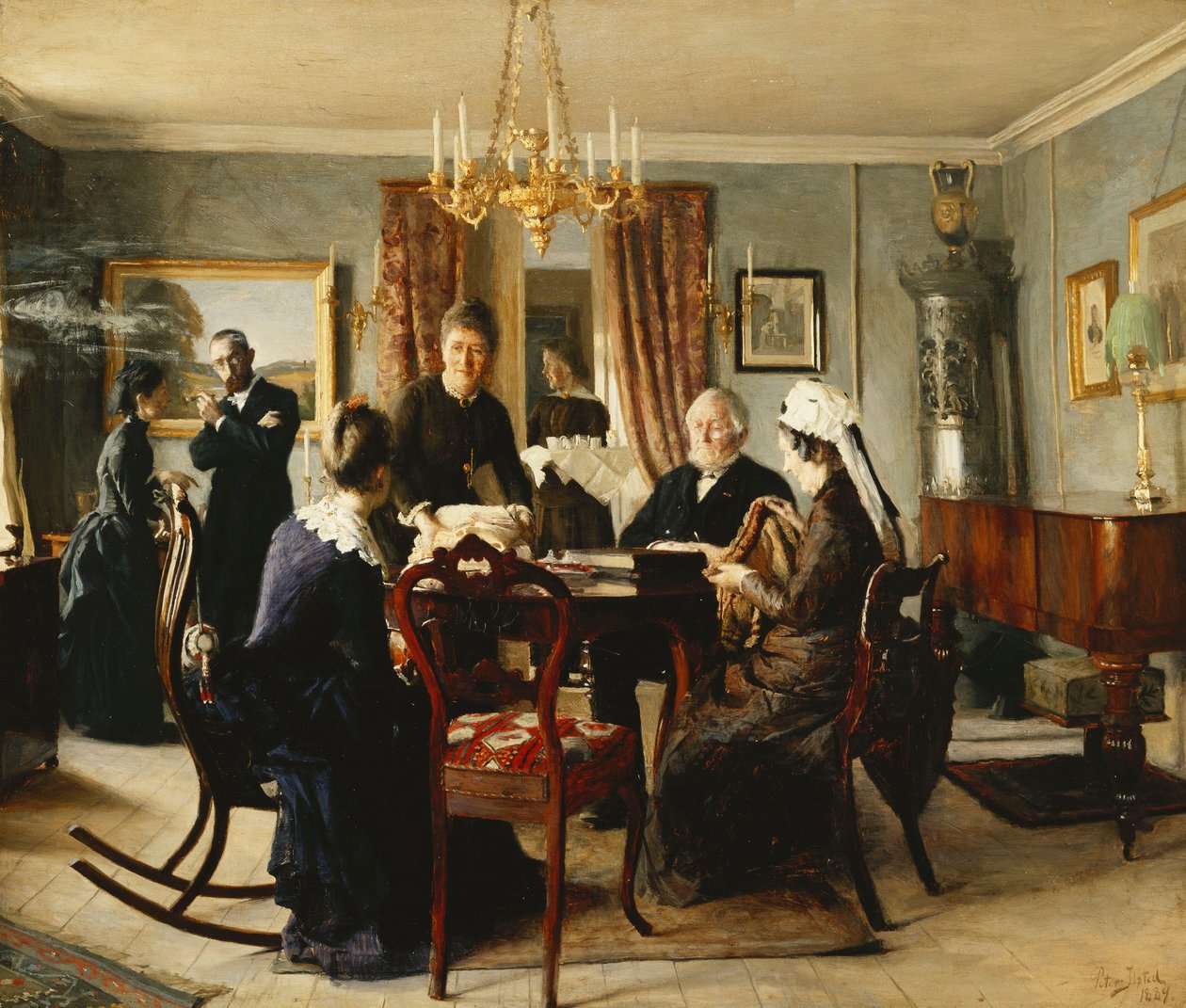 Eftermiddagste af Peter Vilhelm Ilsted