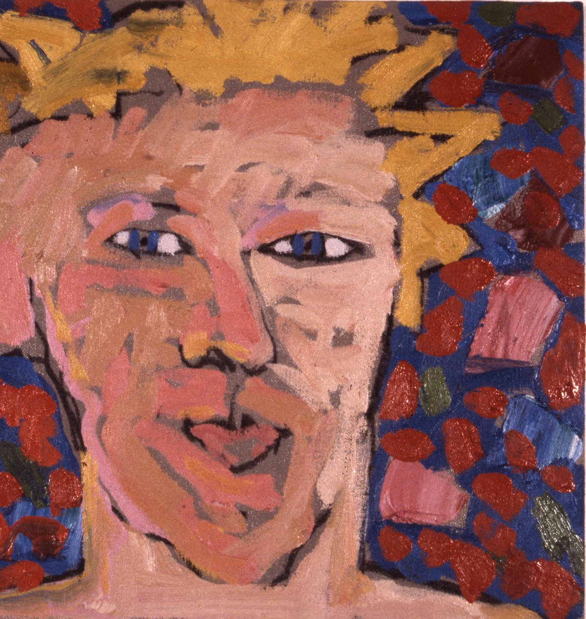 Neptun,1991 (olie på lærred) af Peter Wilson