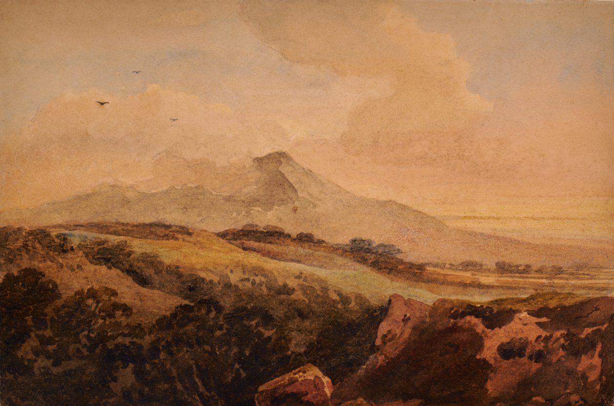 Cader Idris, North Wales af Peter de Wint