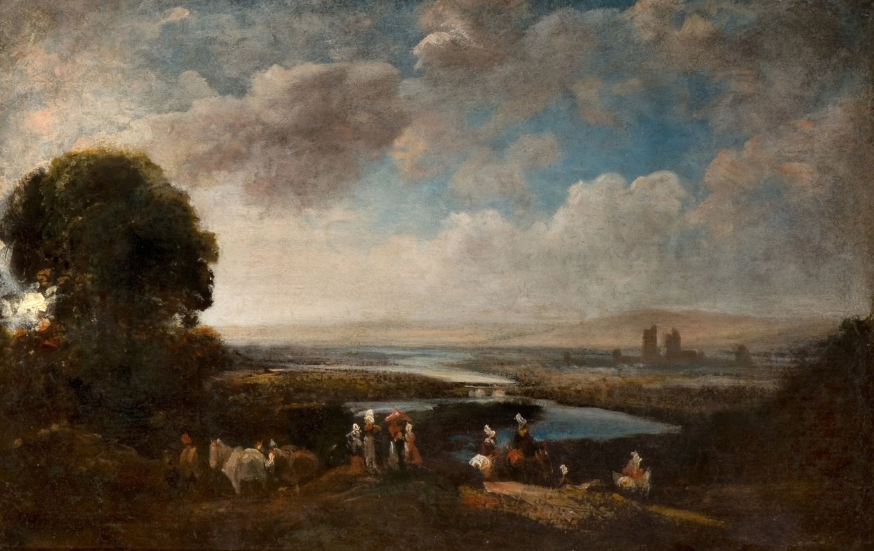 Udstrakt Landskab, 1800-50. af Peter de Wint