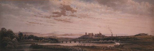 Lancaster, Lancashire af Peter de Wint
