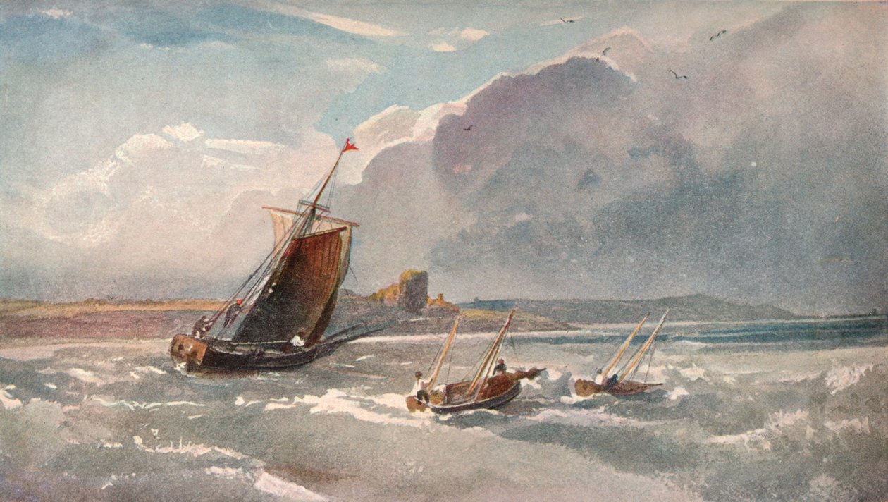 Nær Havnen, c1820 af Peter de Wint