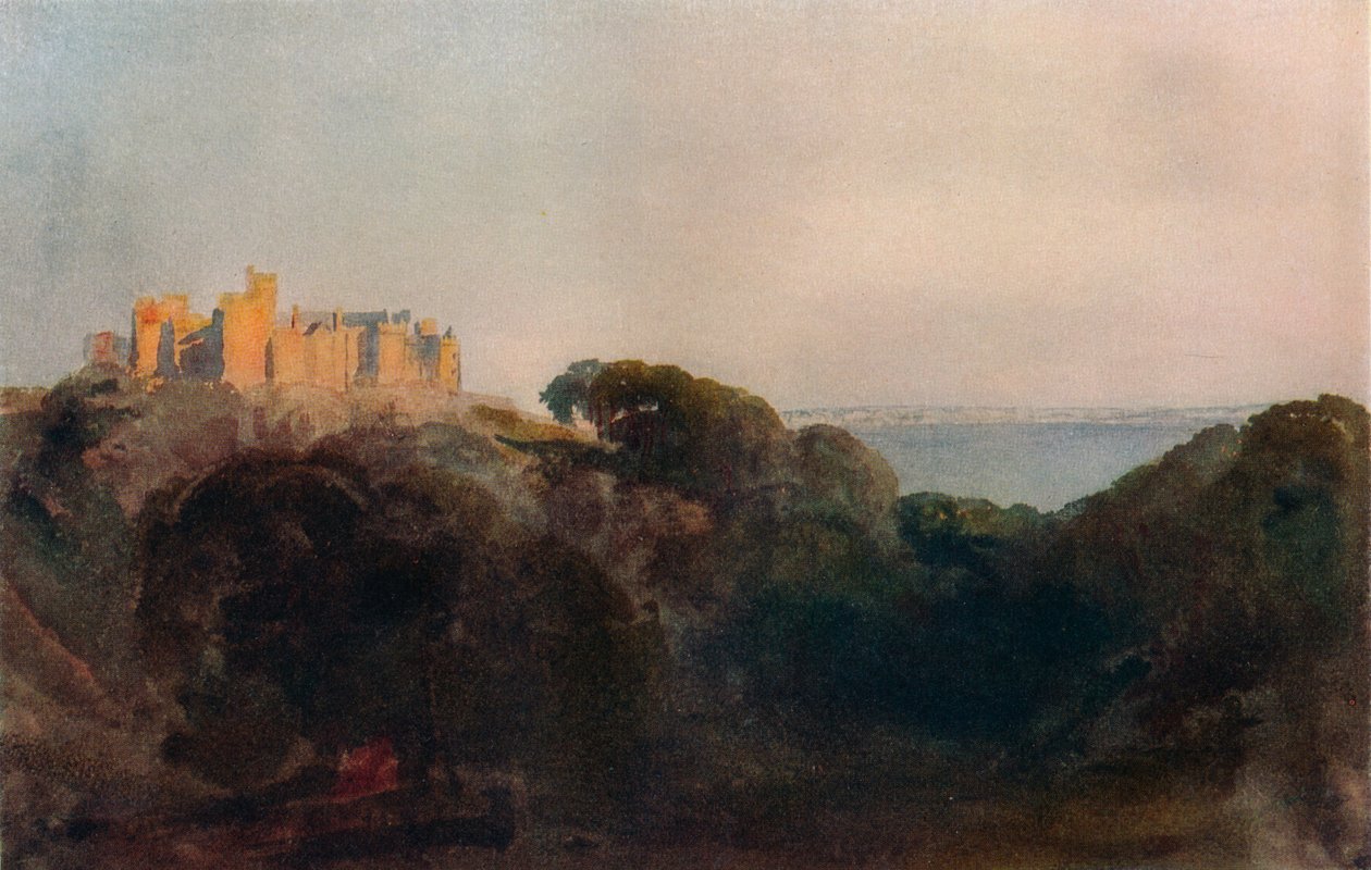 St.Donats Castle, Glamorganshire, 1924 af Peter de Wint
