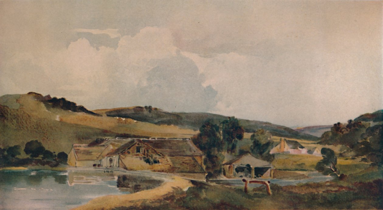 Møllestrømmen, 1800-tallet, 1935 af Peter de Wint