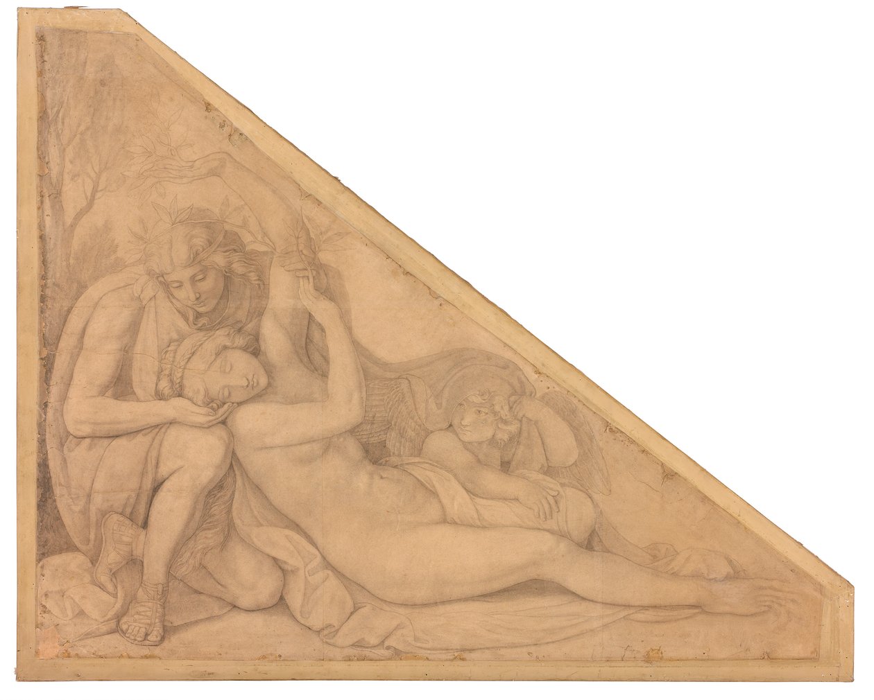 Apoll und Daphne af Peter von Cornelius