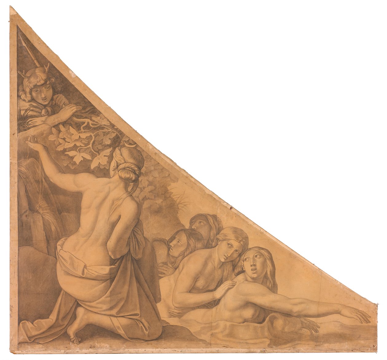 Artemis und Aktaion af Peter von Cornelius