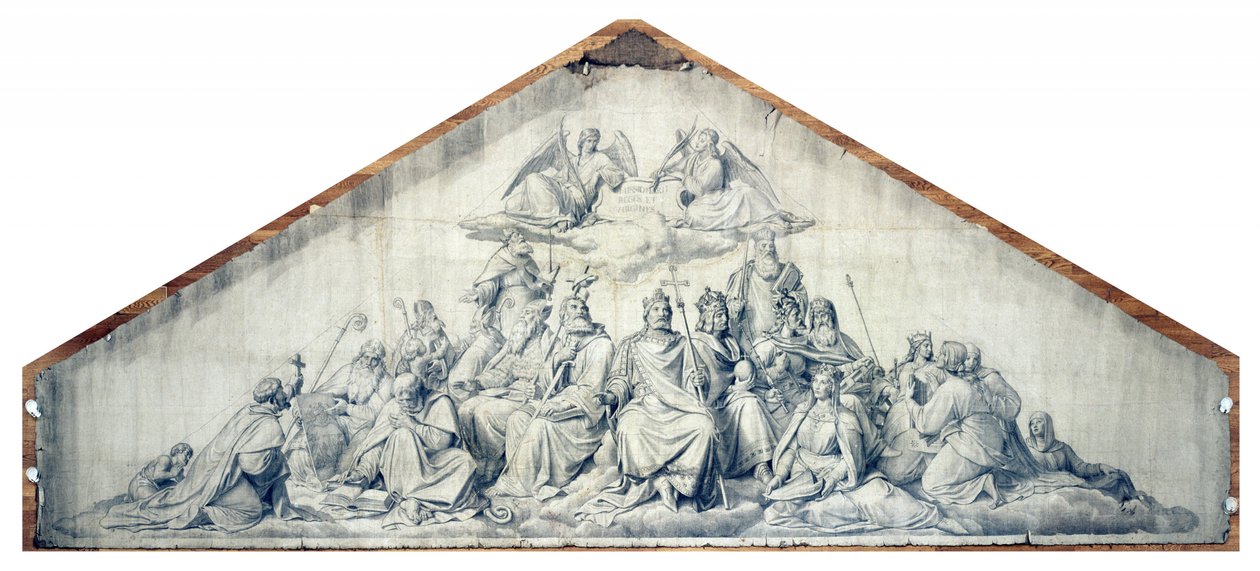 Kristendommens udbredere, de hellige konger og jomfruer af Peter von Cornelius