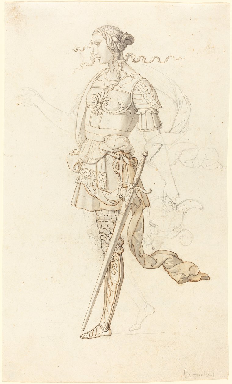 Erminia af Peter von Cornelius
