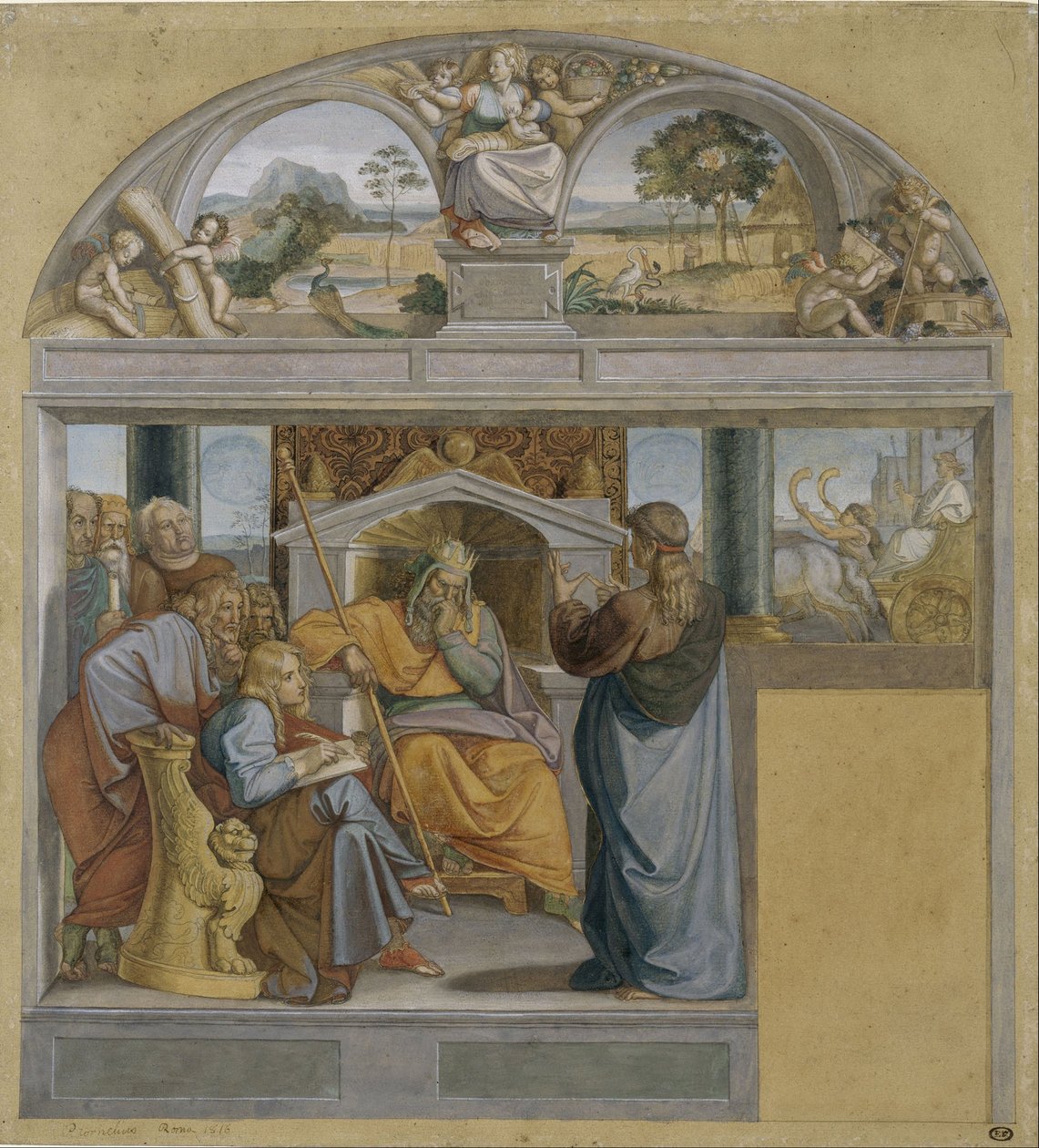 Joseph fortolker Faraos drømme af Peter von Cornelius